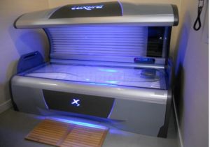 горизонтальный проффесиональный турбо солярий hapro luxura x7