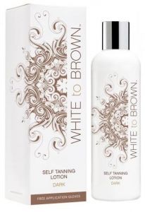 очень крайне темный автозагар white to brown для очень томной кожи selftan